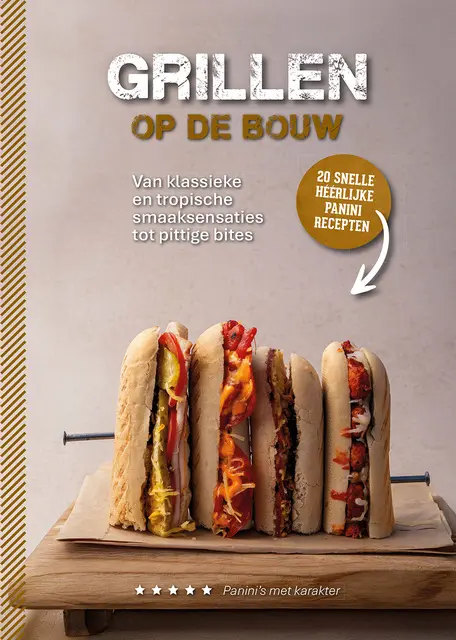 Cover van Grillen op de bouw