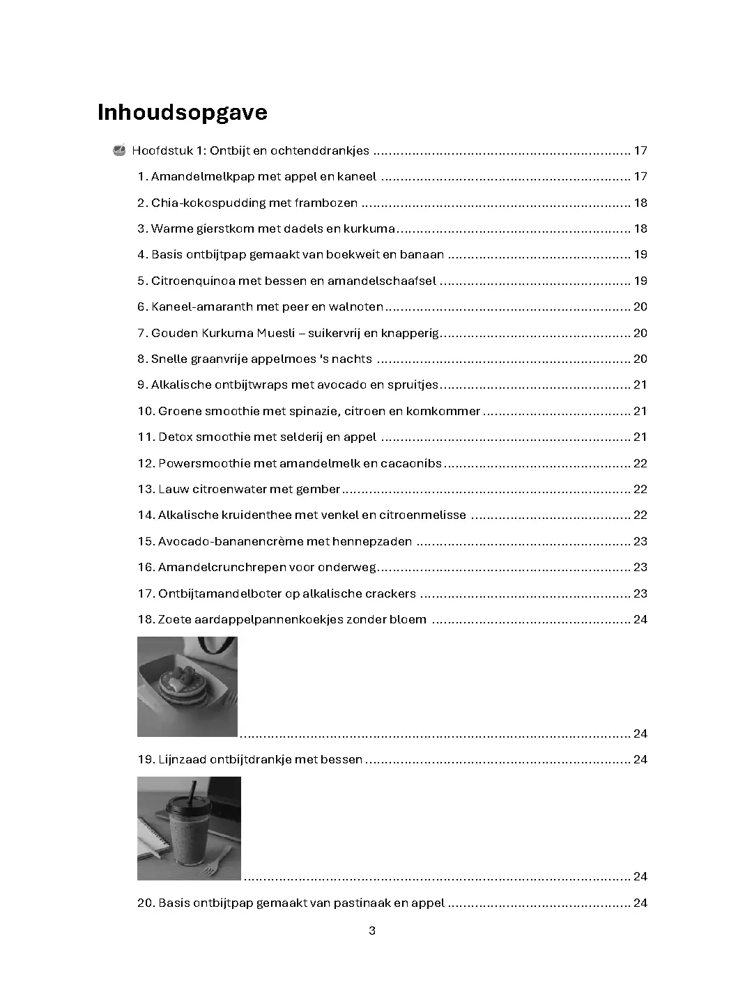 Voorbeeld pagina