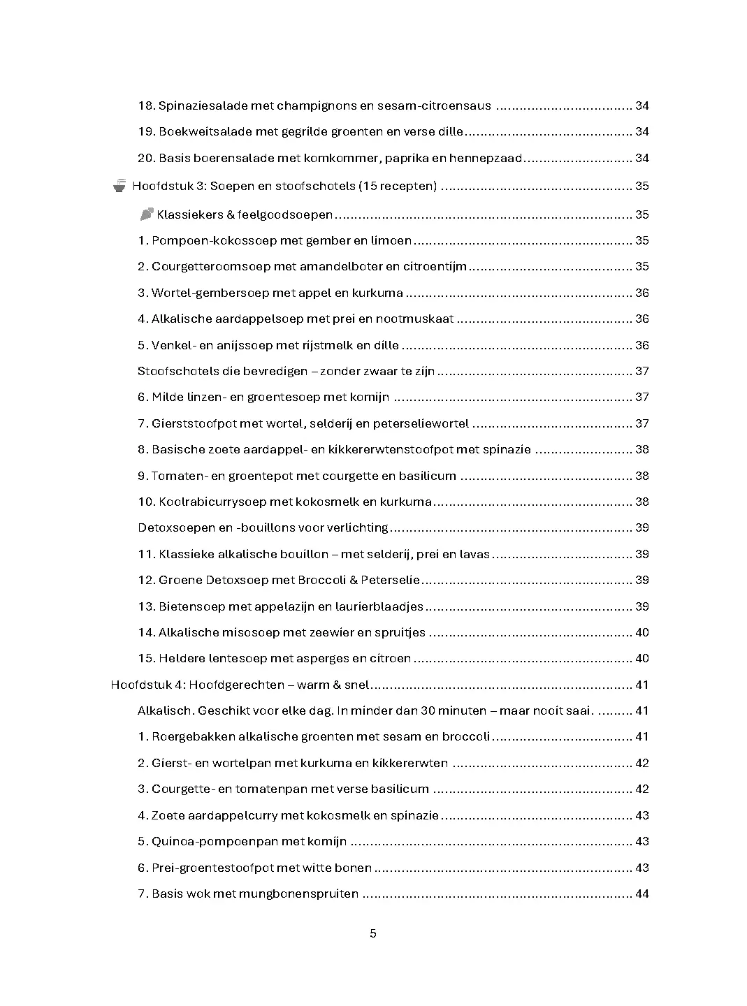 Voorbeeld pagina