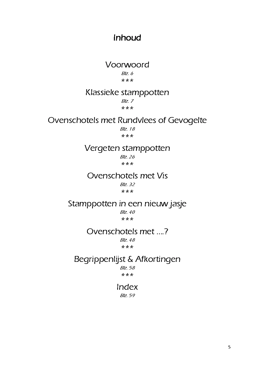 Voorbeeld pagina