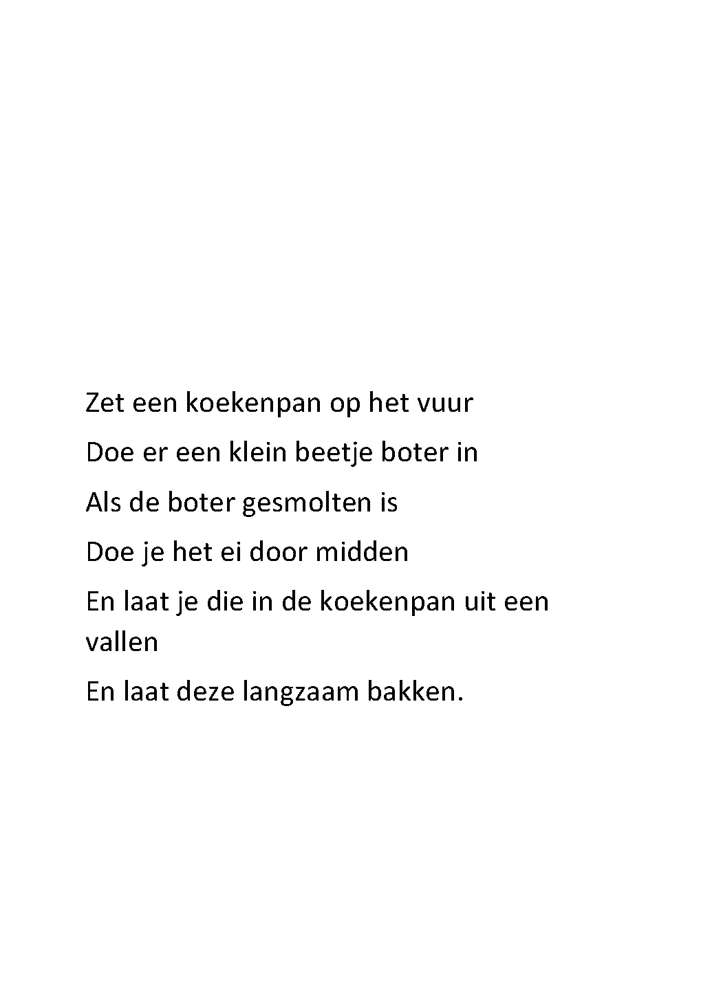 Voorbeeld pagina