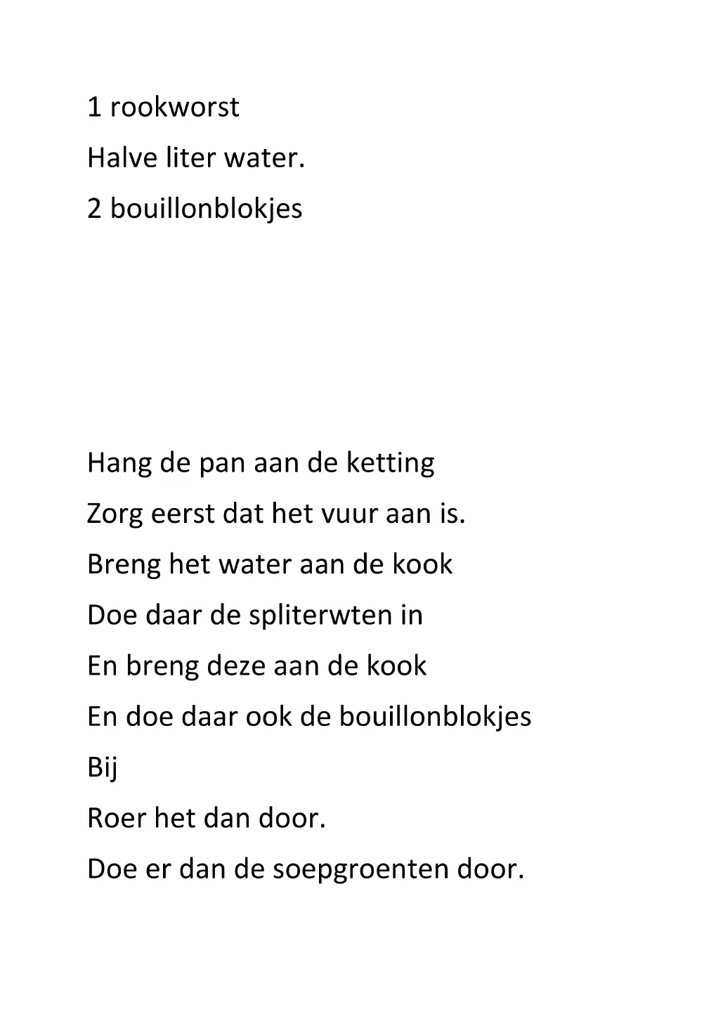 Voorbeeld pagina
