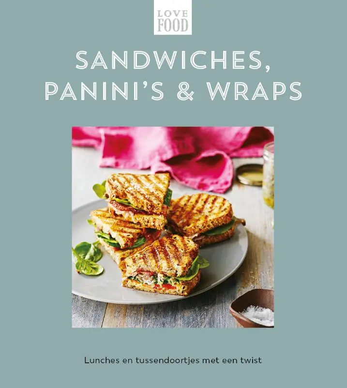 Cover van Sandwiches, panini's & wraps