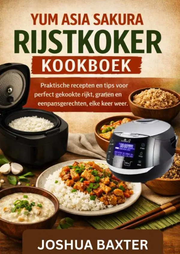 Cover van YUM ASIA SAKURA RIJSTKOKER KOOKBOEK