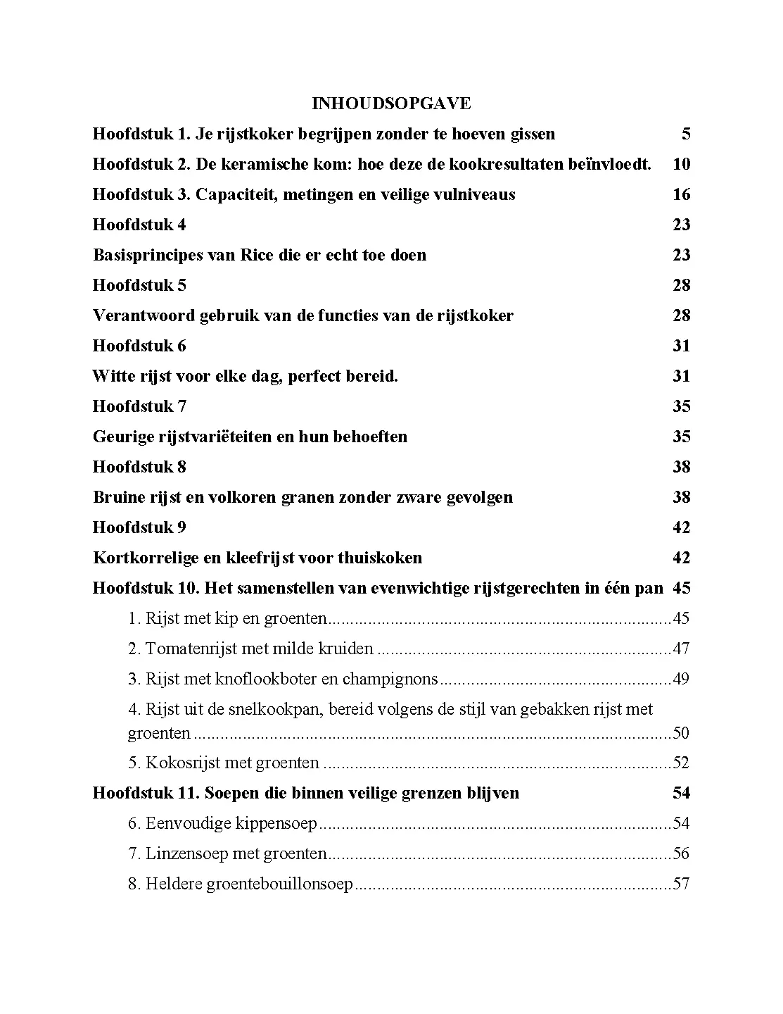 Voorbeeld pagina
