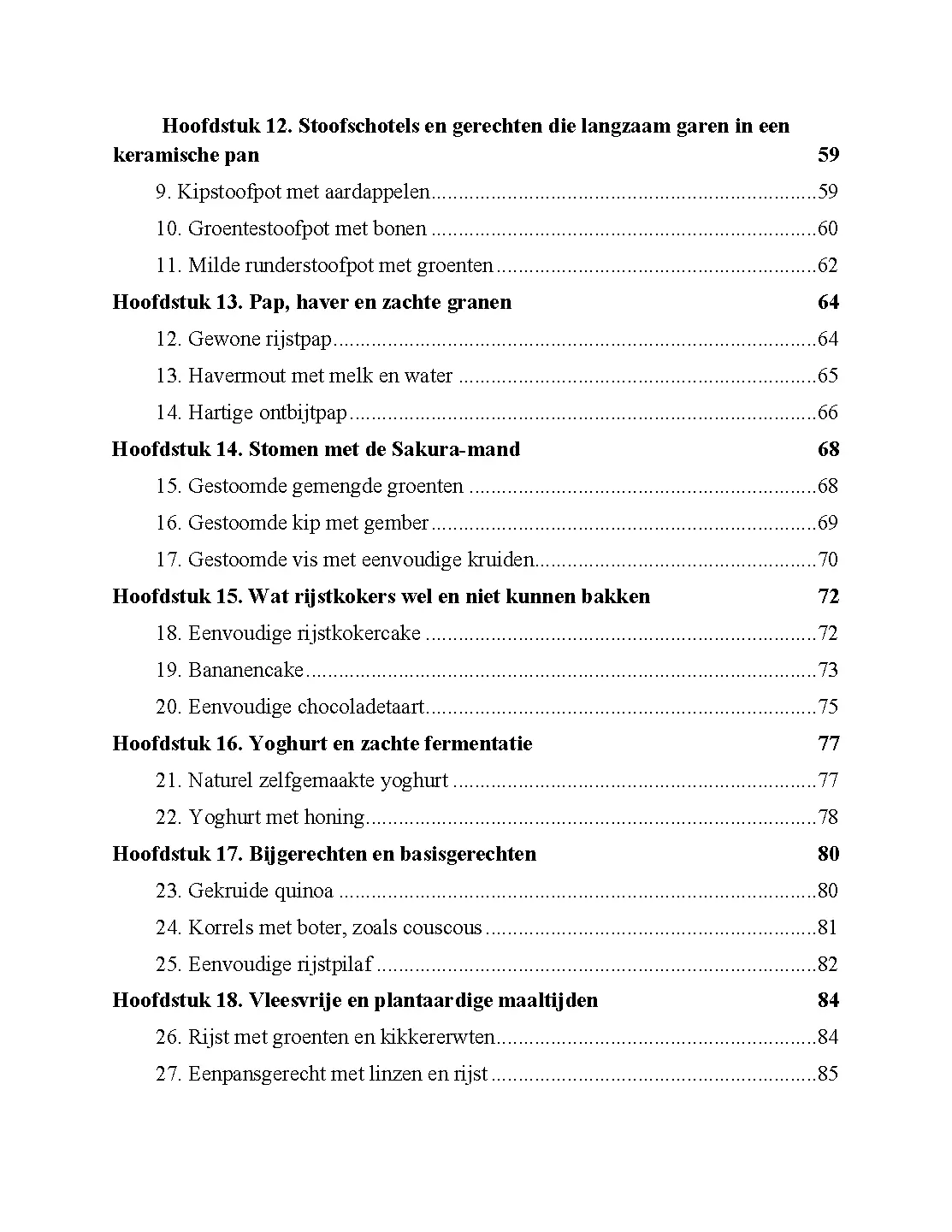 Voorbeeld pagina