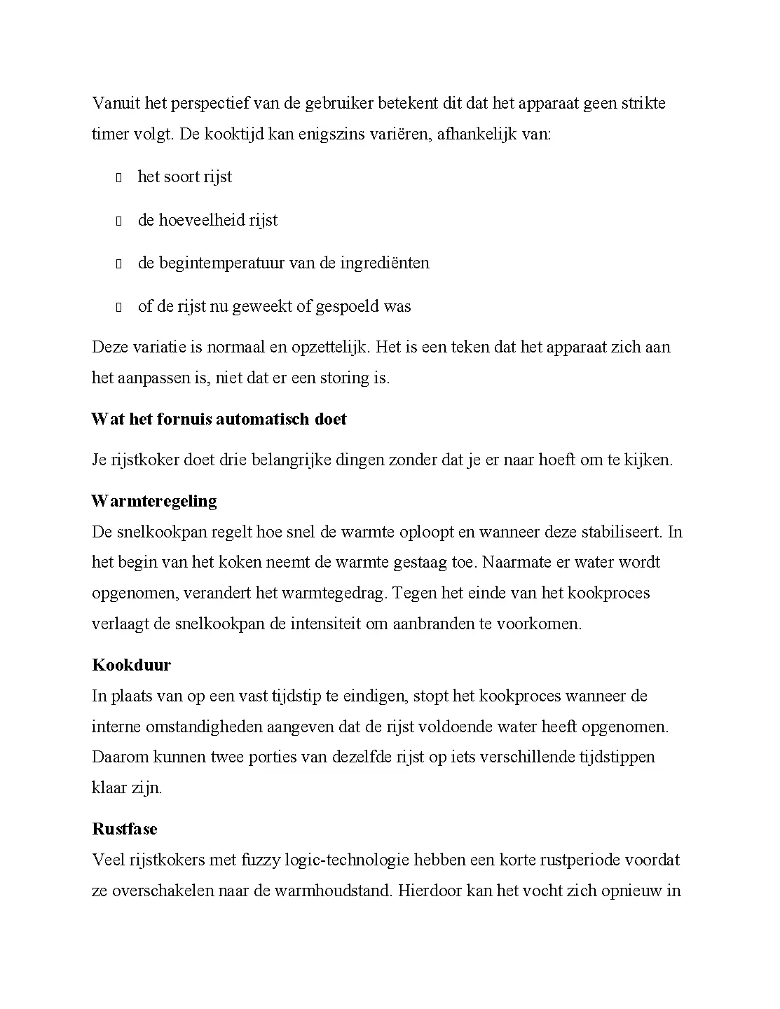Voorbeeld pagina