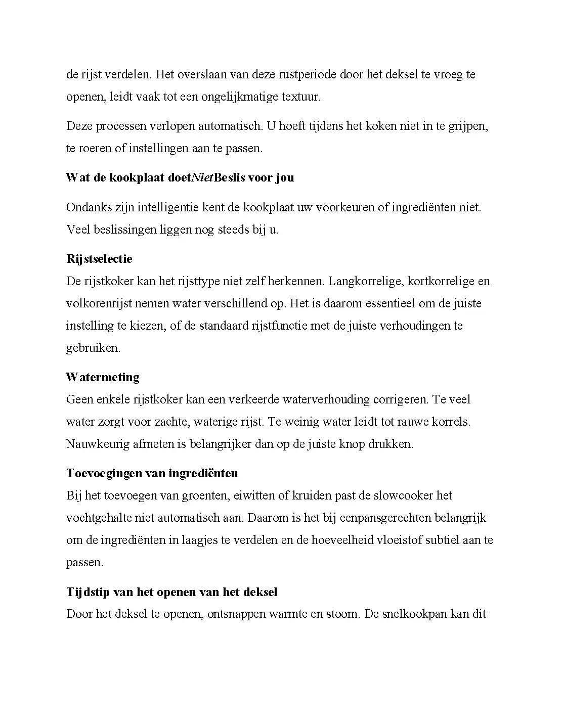 Voorbeeld pagina