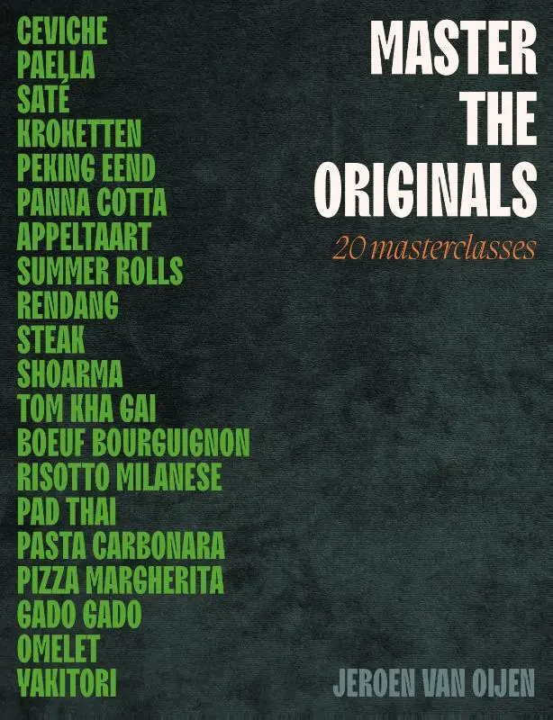 Cover van Master the originals