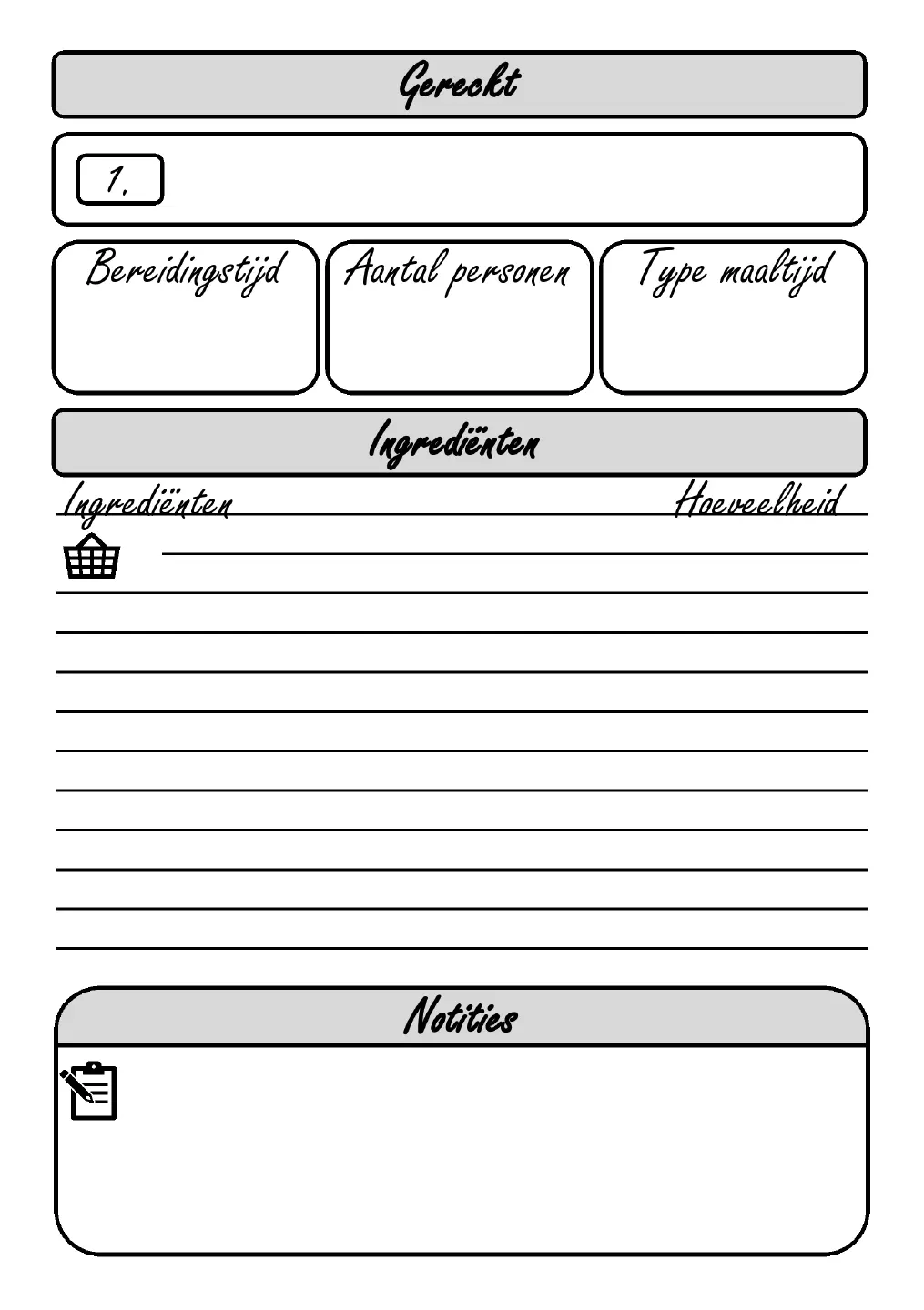 Voorbeeld pagina