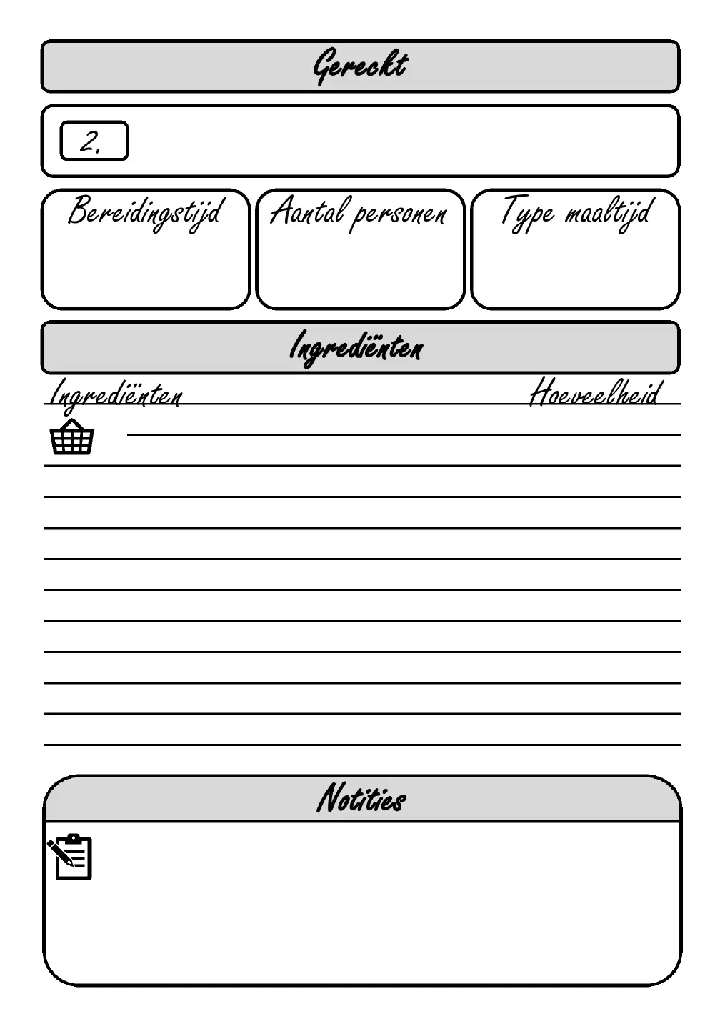 Voorbeeld pagina