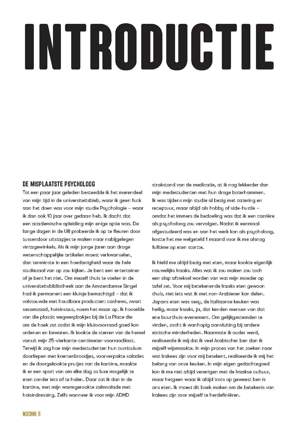 Voorbeeld pagina