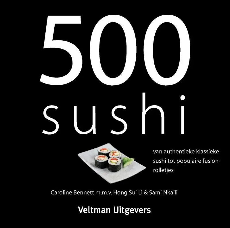 Cover van 500 sushi