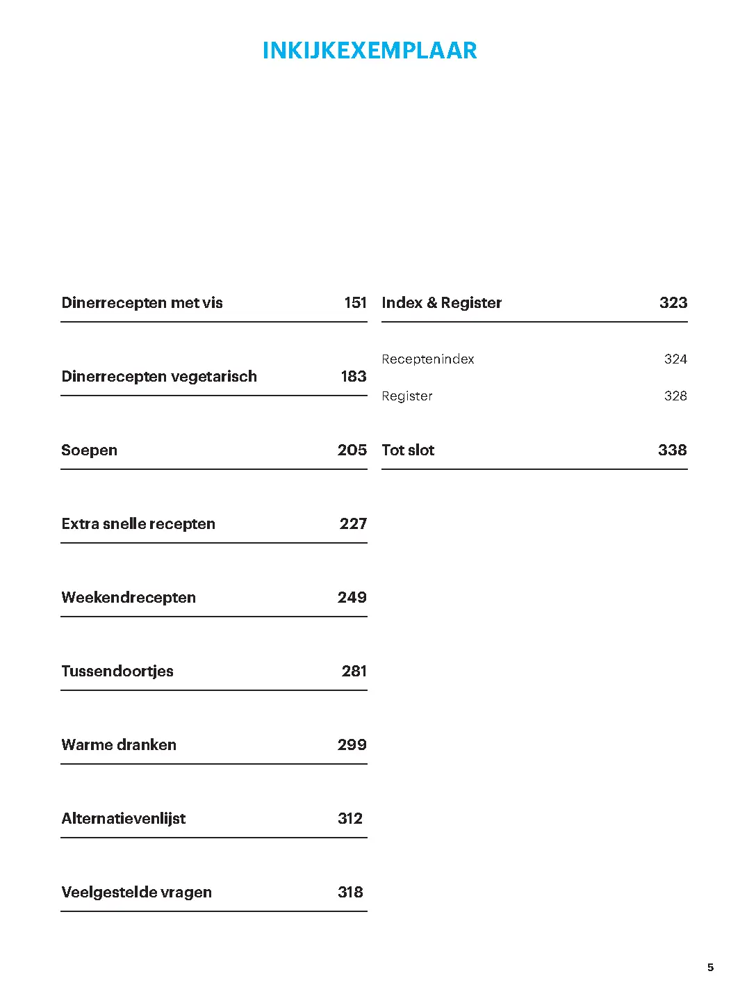 Voorbeeld pagina