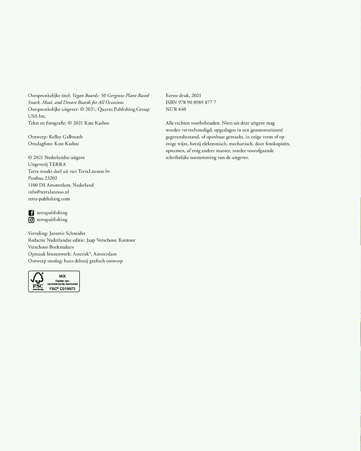 Voorbeeld pagina
