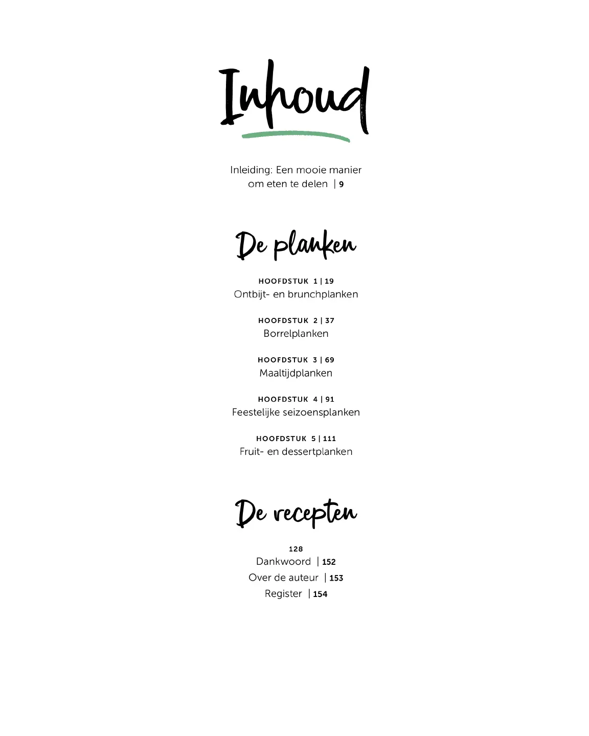 Voorbeeld pagina