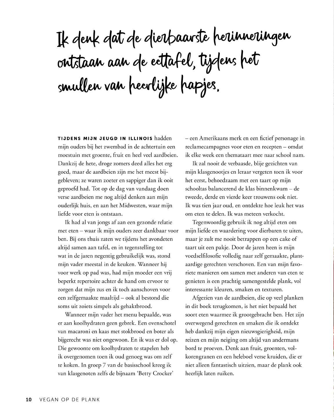 Voorbeeld pagina