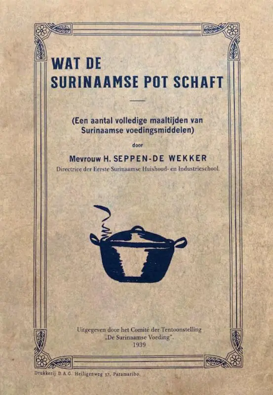 Cover van Wat de Surinaamse Pot Schaft
