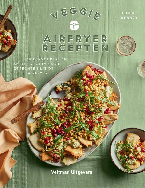 Cover van Veggie airfryer recepten