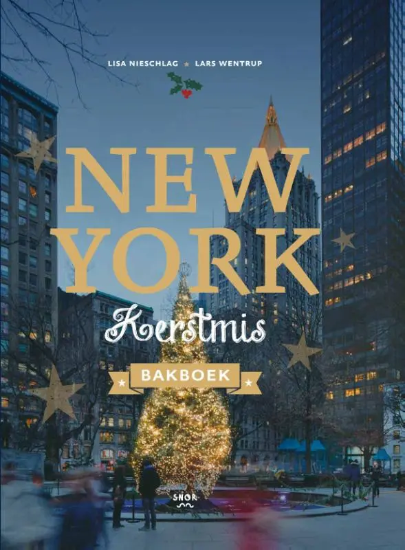 Cover van New York kerstmis bakboek