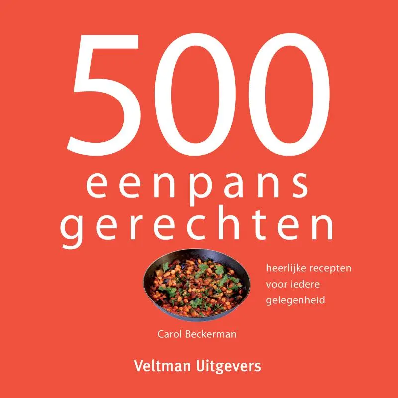 Cover van 500 eenpansgerechten