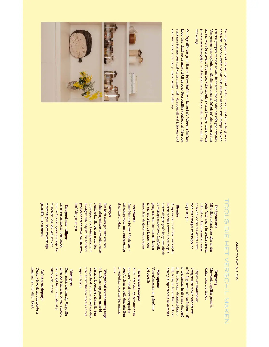 Voorbeeld pagina
