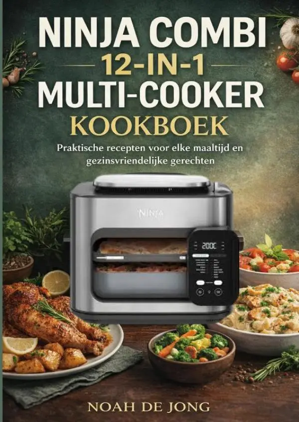 Cover van NINJA COMBI 12-IN-1 MULTI-COOKER KOOKBOEK