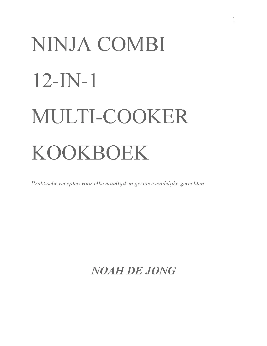 Voorbeeld pagina