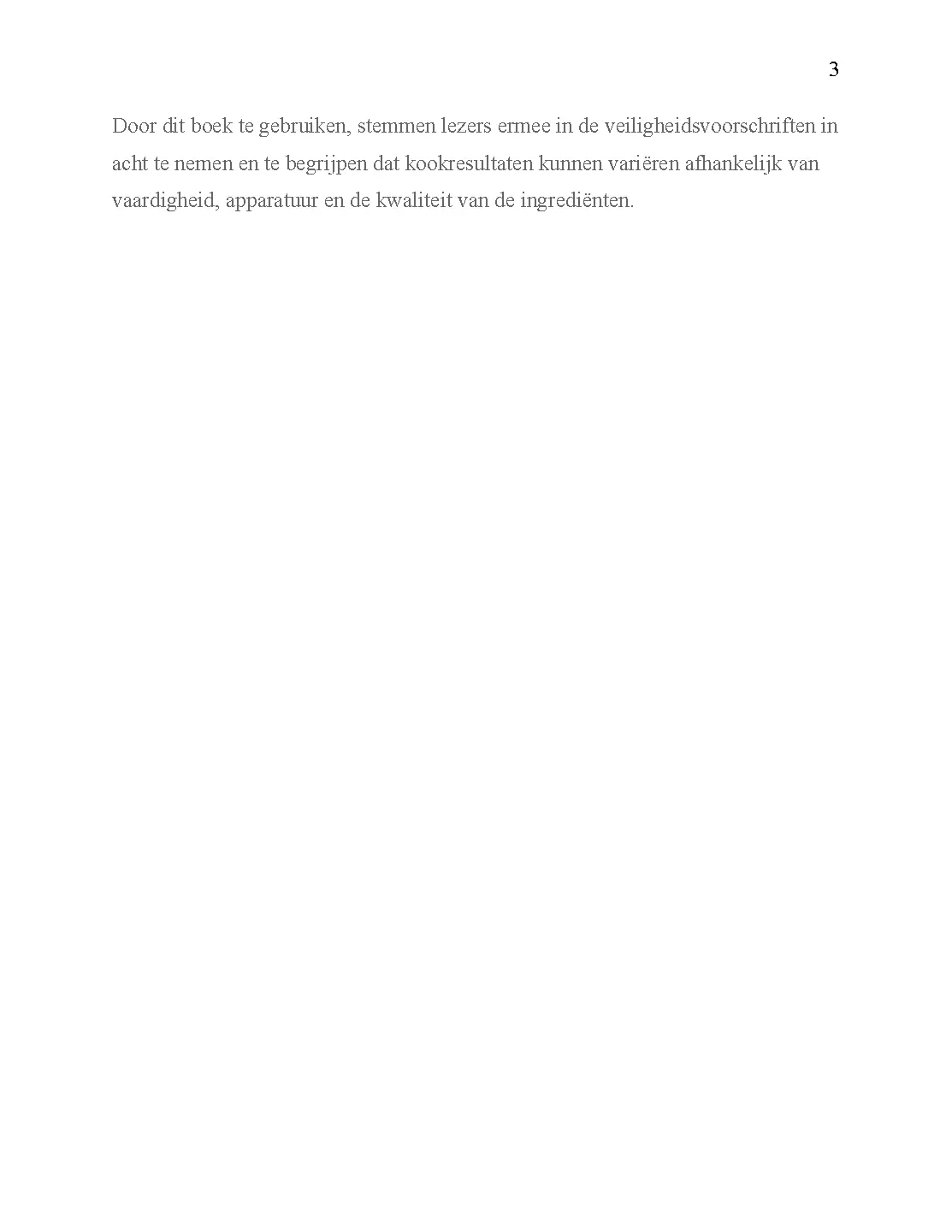 Voorbeeld pagina
