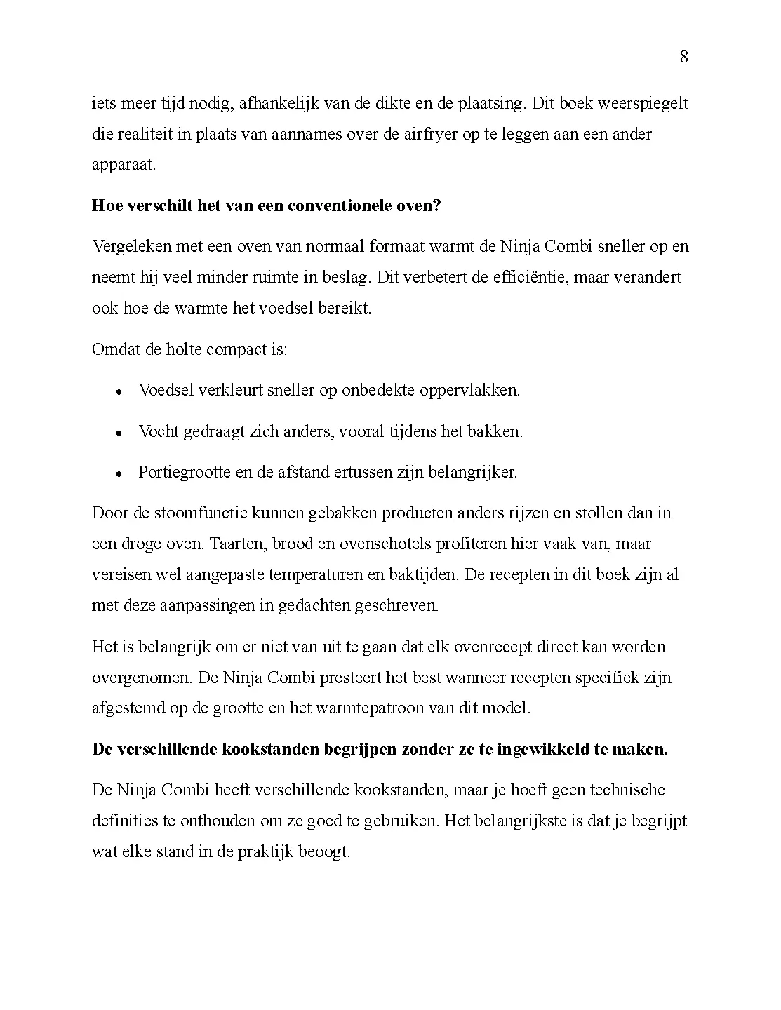 Voorbeeld pagina