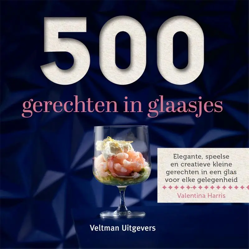 Cover van 500 gerechten in glaasjes