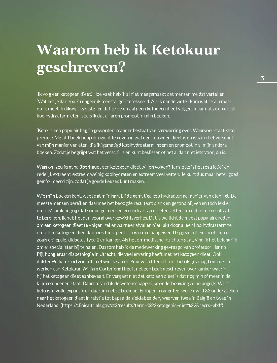 Voorbeeld pagina