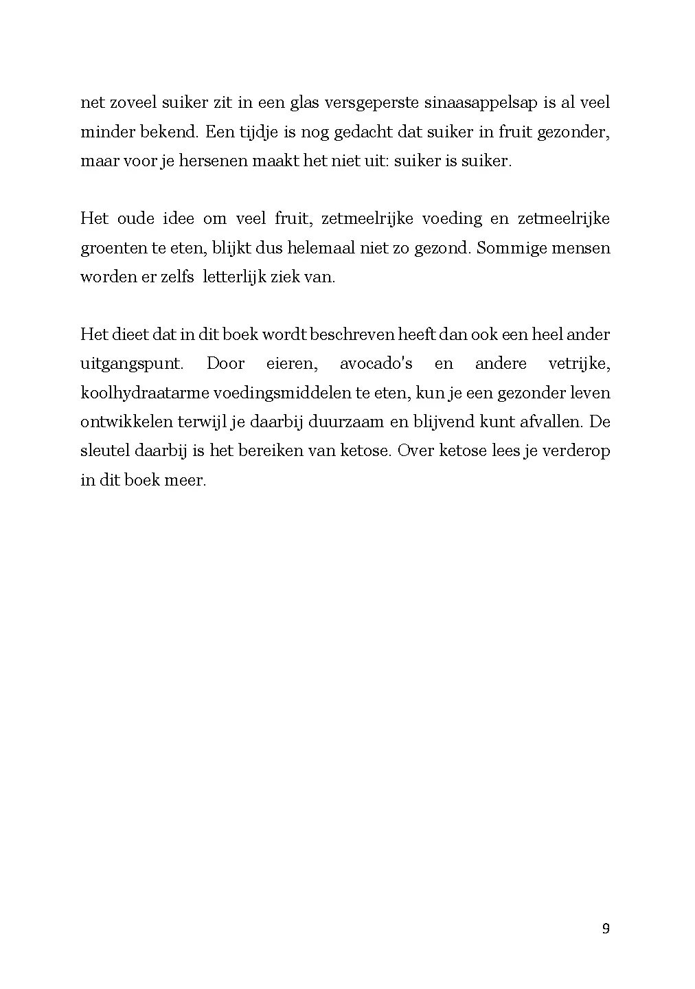 Voorbeeld pagina