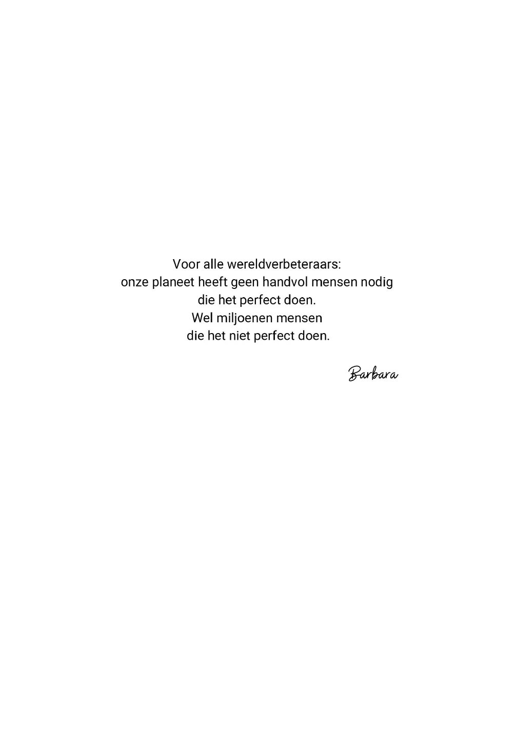 Voorbeeld pagina