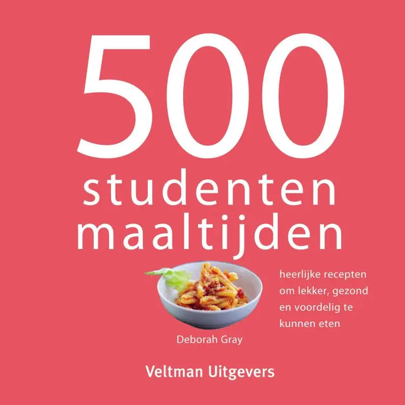 Cover van 500 studentenmaaltijden