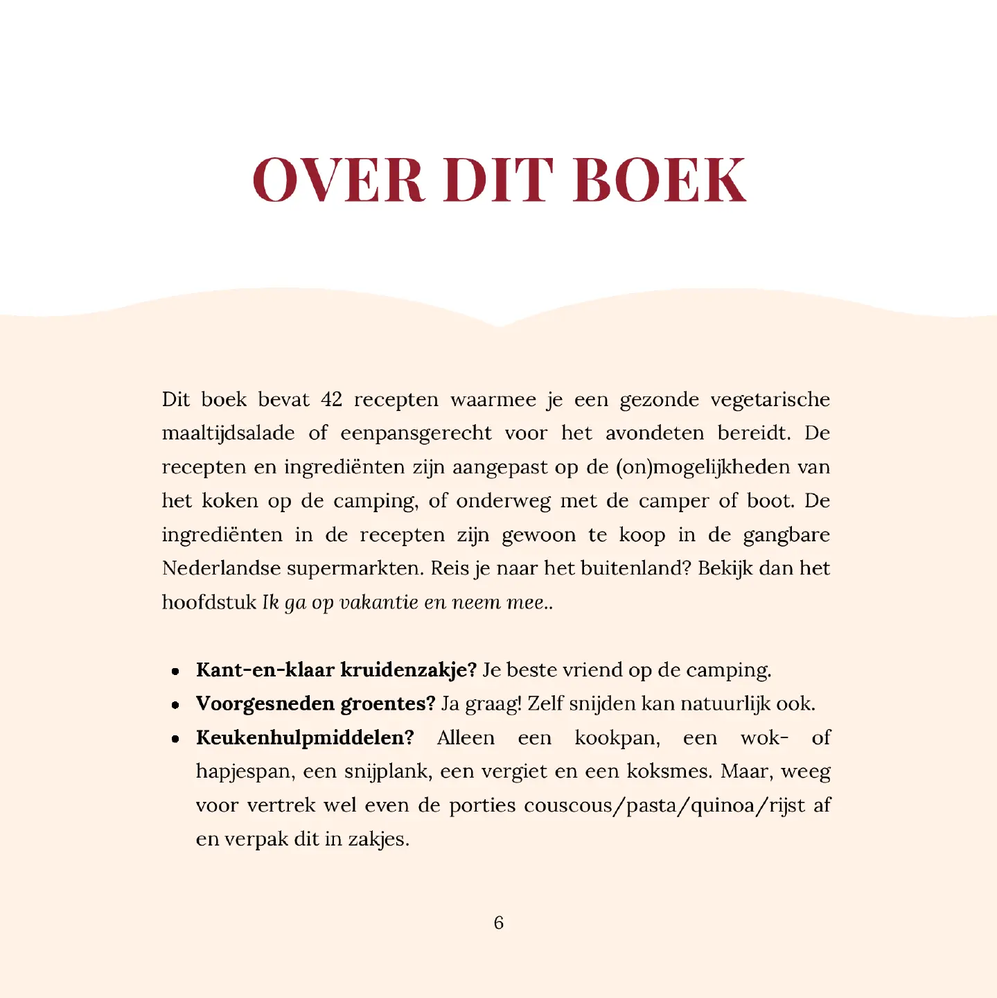 Voorbeeld pagina