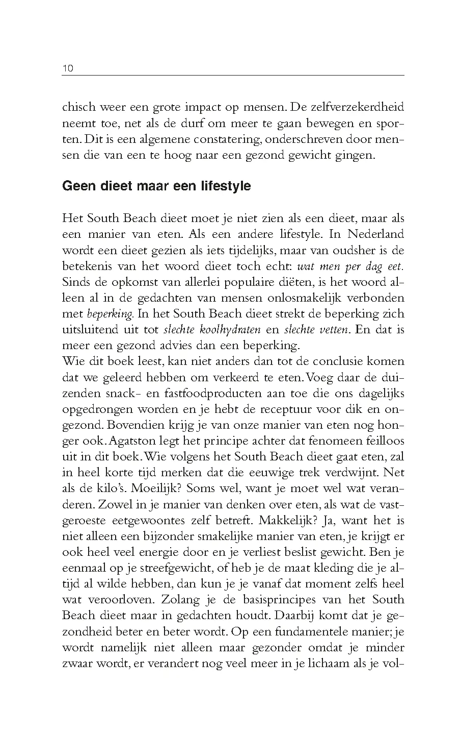 Voorbeeld pagina