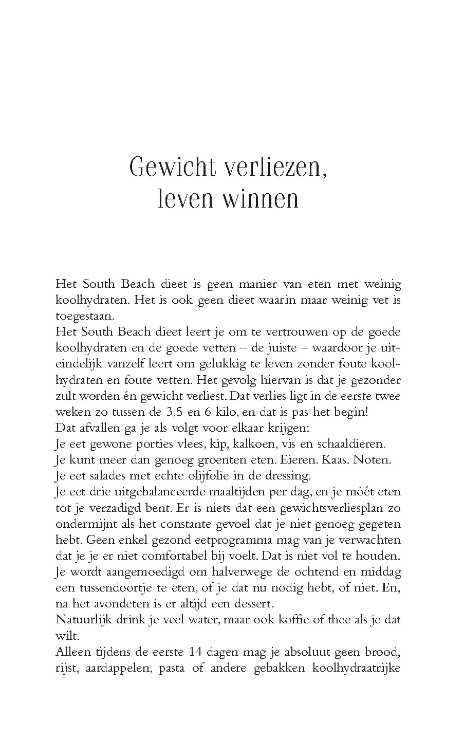 Voorbeeld pagina