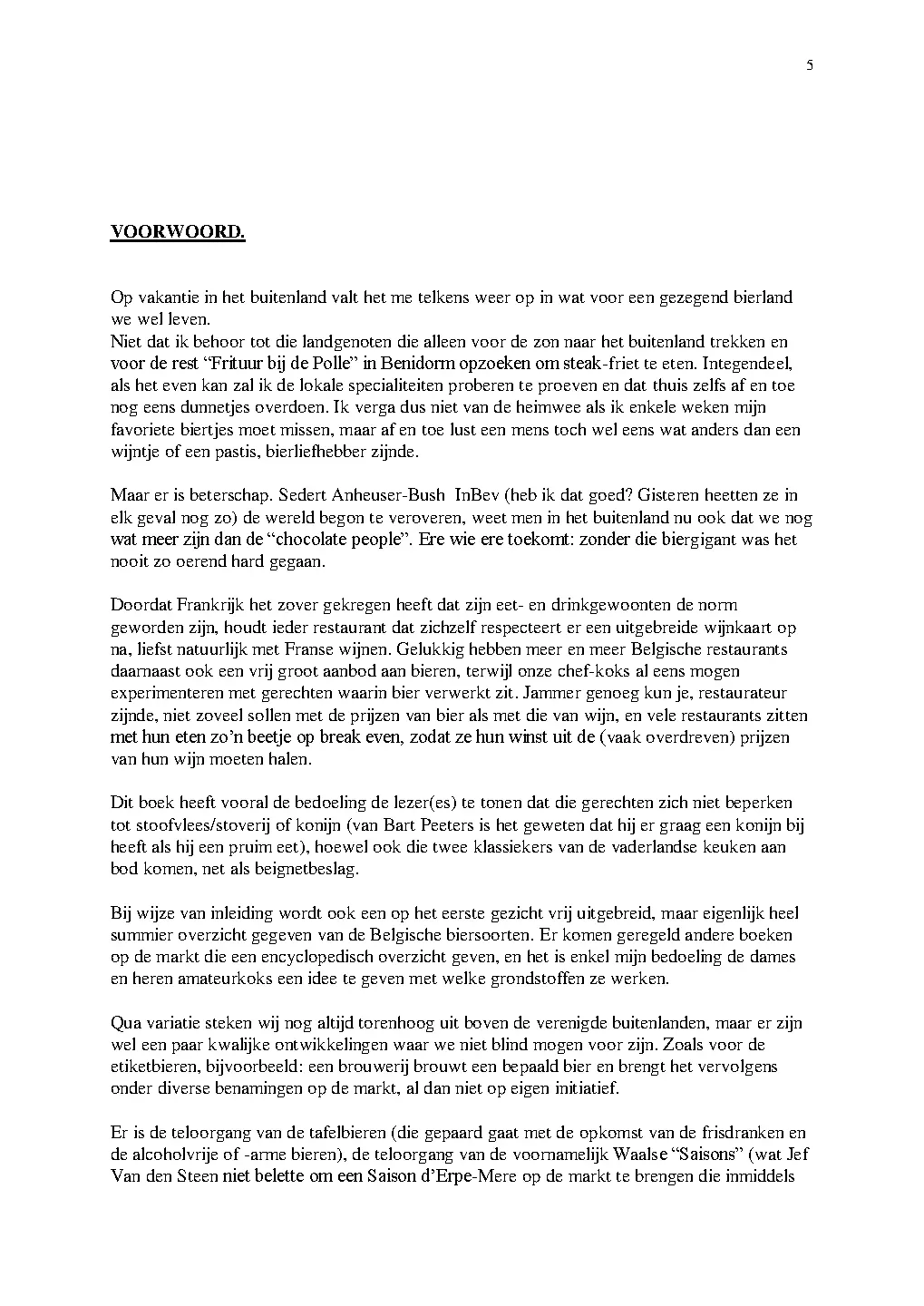 Voorbeeld pagina