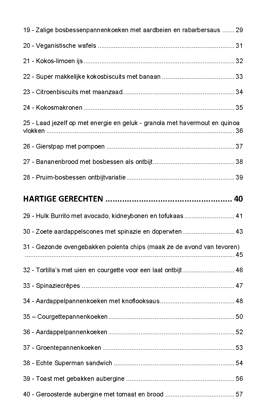 Voorbeeld pagina