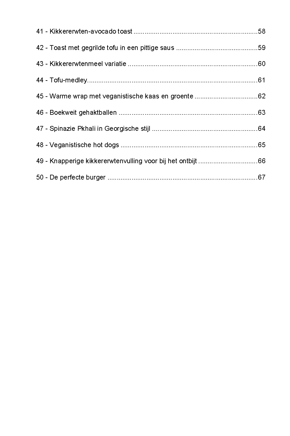 Voorbeeld pagina