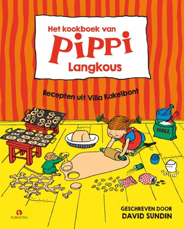 Cover van Het kookboek van Pippi Langkous