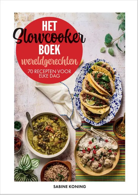 Cover van Het slowcookerboek – wereldgerechten