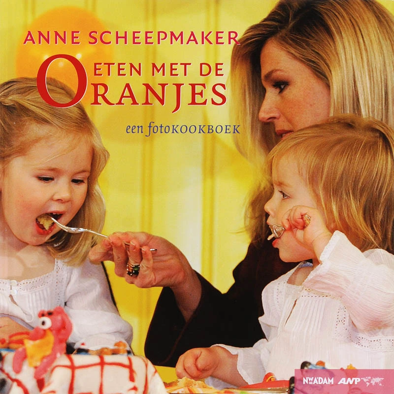 Cover van Eten met de Oranjes