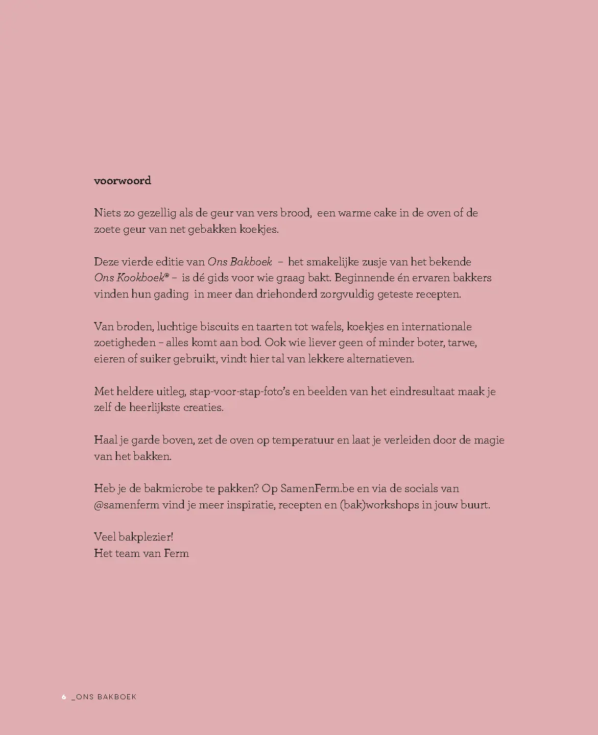 Voorbeeld pagina
