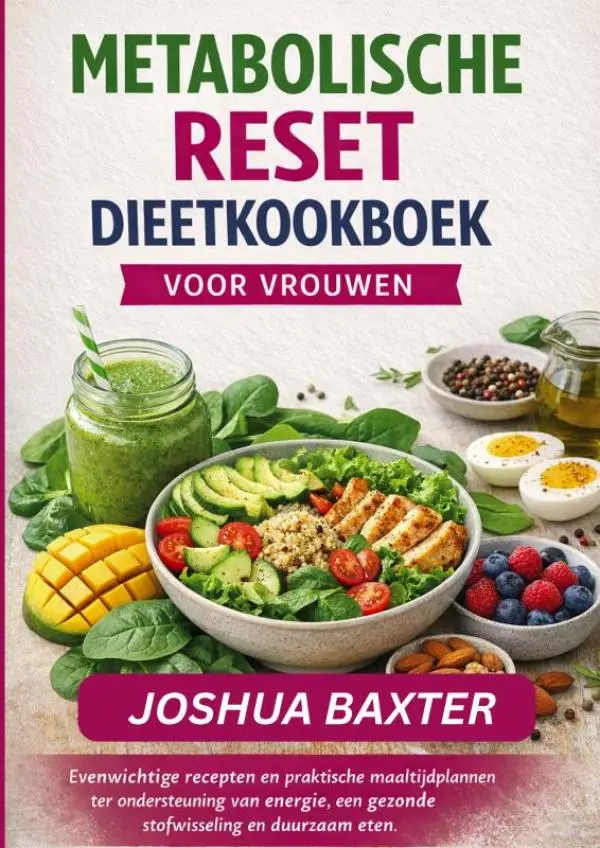 Cover van METABOLISCHE RESET DIEETKOOKBOEK VOOR VROUWEN