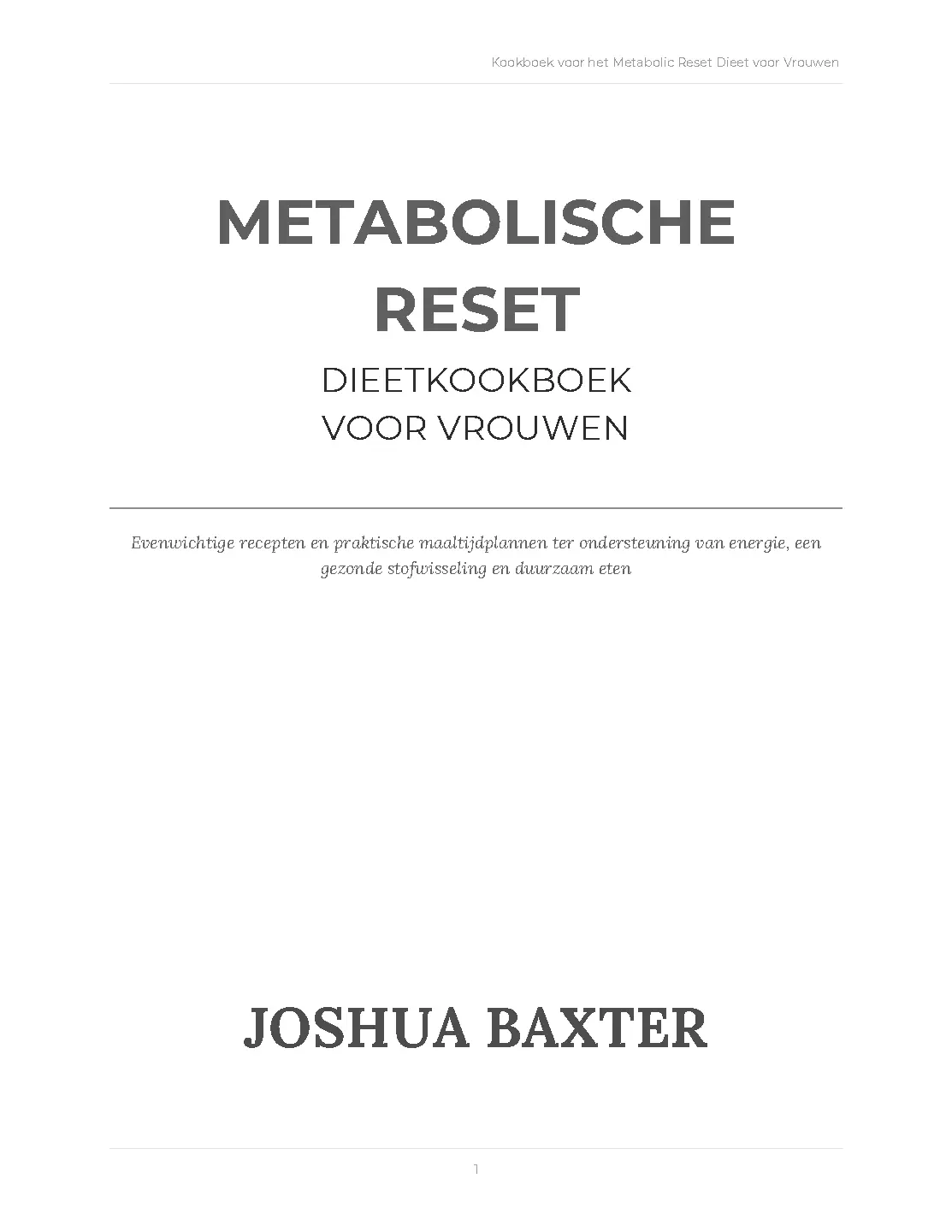 Voorbeeld pagina
