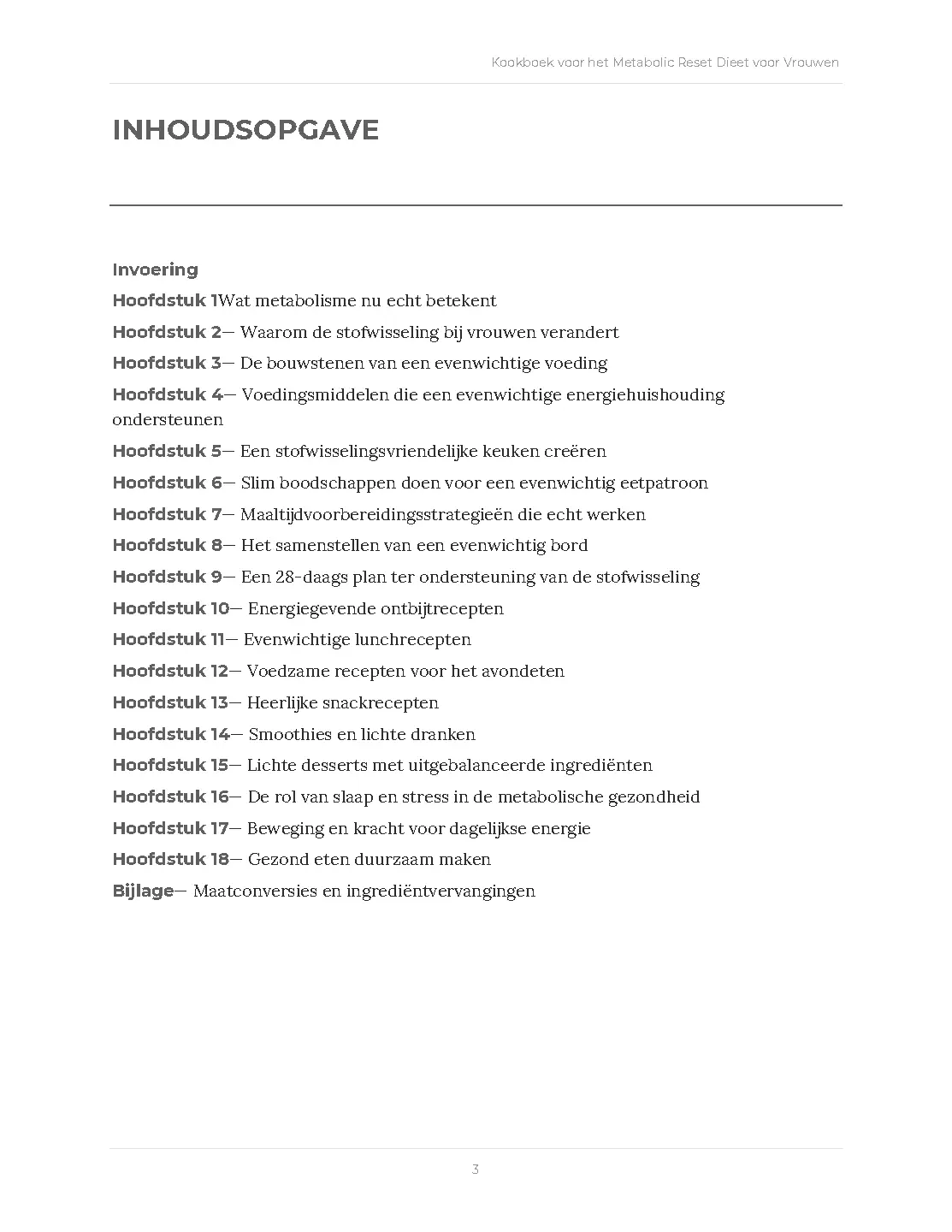 Voorbeeld pagina