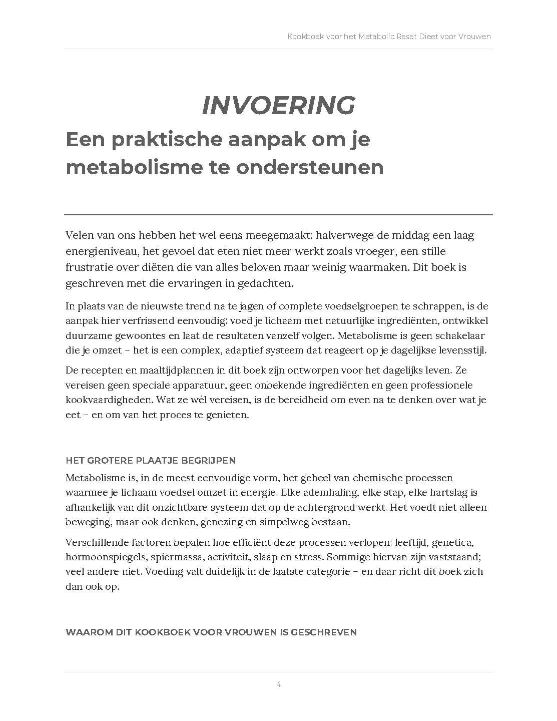 Voorbeeld pagina