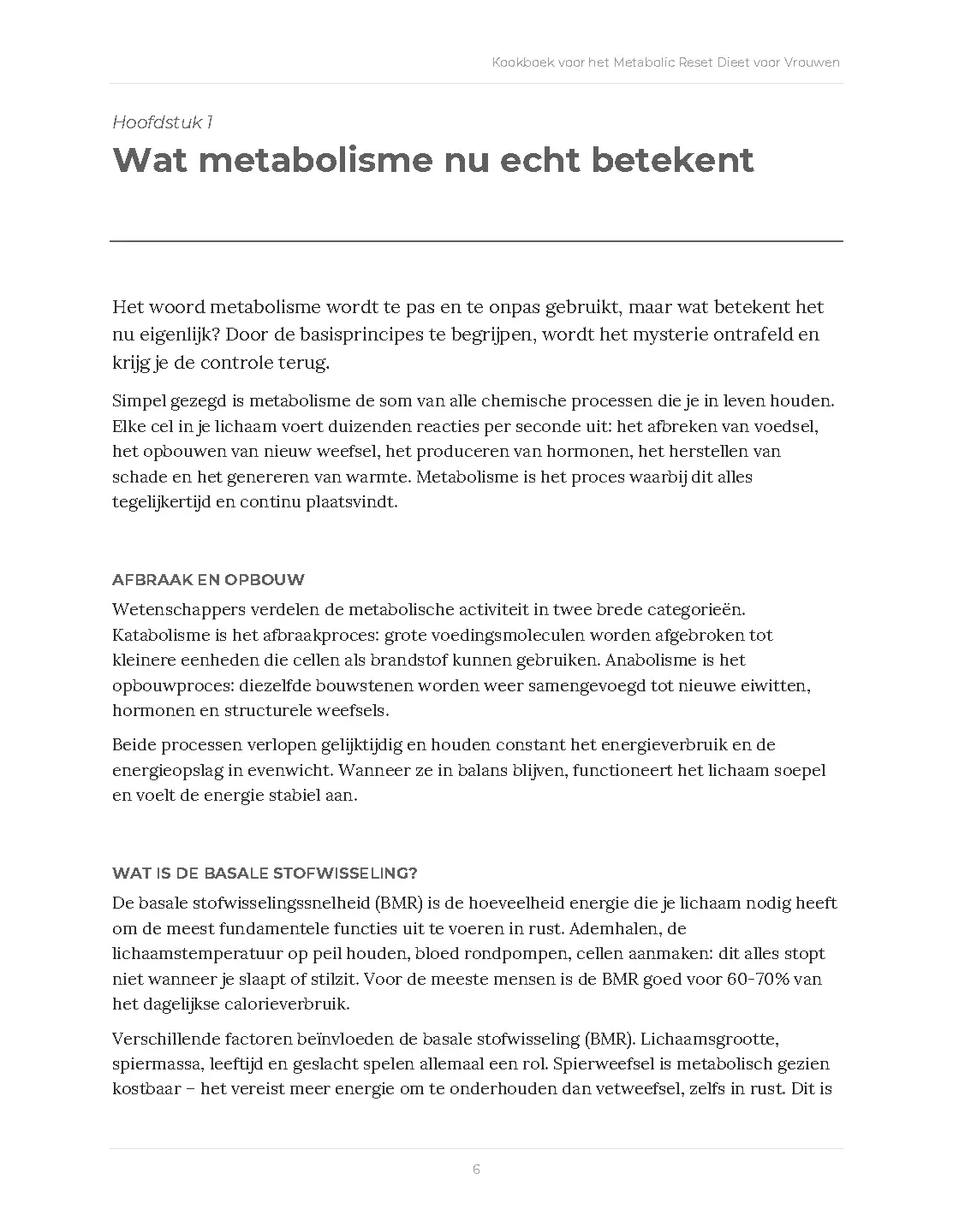 Voorbeeld pagina